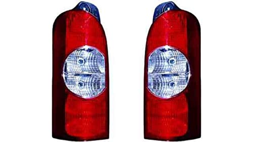 Iparlux Compatível com piloto traseiro direito, sem porta-lâmpadas, branco-vermelho, modelo para 4 lâmpadas NISSAN INTERSTAR (03->10) - OPEL movido (03->10) - NISSAN NAVARA PICK-UP 720 (22D 02->05