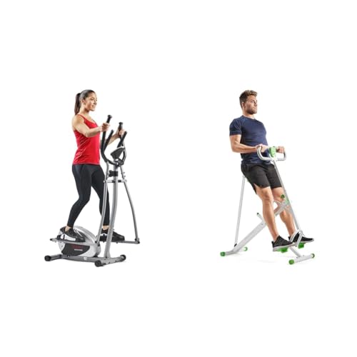 Rameur compact 12 niveaux et vélo de fitness silencieux pour s'entraîner sans bruit chez soi