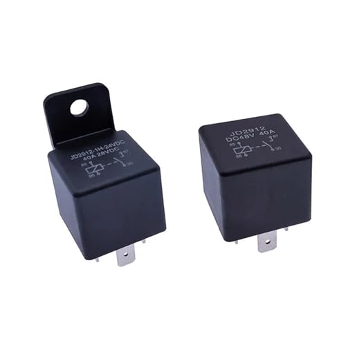 Relé 4 pines 40A 24V JD2912 interruptor electromagnético CC para automoción 3