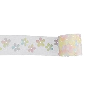 VICASKY Mesh Lint Bloem Gaas Lint DIY Craft Lint Gift Wrapping Lint voor DIY Webbing Party Naaien Decoraties Lichtgeel