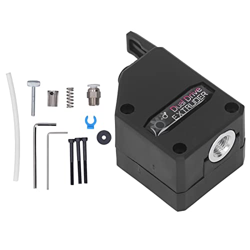 Tyenaza 3D Printer Extruder Kit 1.75mm Filament Extruder 3:1 Ratio Dual Gear Drive Speed Reduction