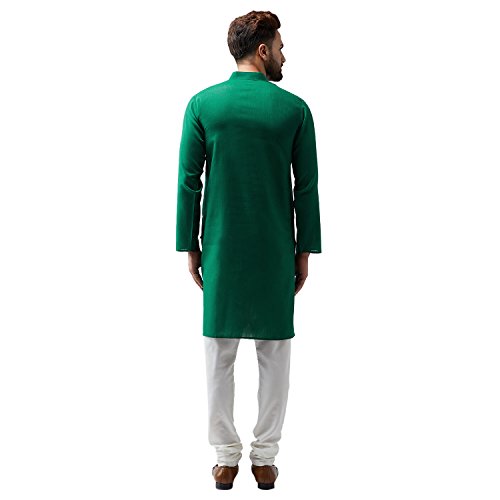 Image of SOJANYA (Since 1958, Men's Silk Blend Grey Kurta Pyjama & Silk Blend Jacket Combo