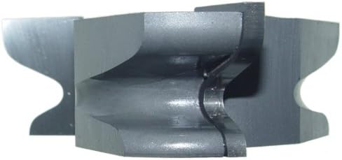 Magnate M028L Door Lip Shaper Cutter - Ogee & Cove Profile; 1-1/4" Bore; 1" Cutting Height