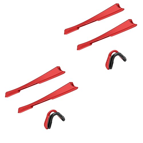 Image of SAUCER Replacement Nose Pieces Pads & Earsocks Temple Sleeve Rubber Kit for Oakley M2 Frame | M2 Frame XL Sunglass