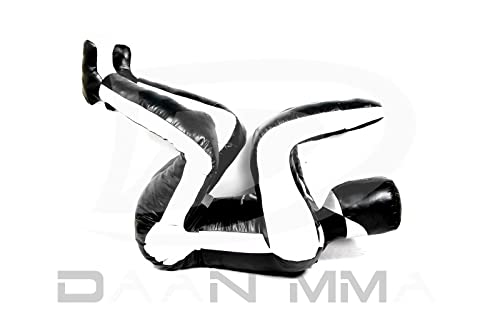 DAAN MMA Grappling Dummy Ideal for Brazilian Jiu-Jitsu, Wrestling, MMA, and Martial Arts Brazilian JIU Jitsu Submission Self Defense Training Vinyl Dummy 180cm UNFILLED (White) - Thumbnail 5
