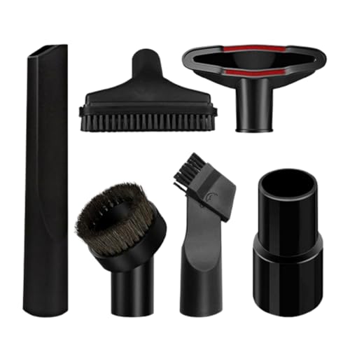 Lot de 6 Accessoires pour Aspirateur,Accessoire Aspirateur Embout,Aspirateur Brosse Aspirateur Universel,Suceur Aspirateur Universel,pour Aspirateurs avec un...