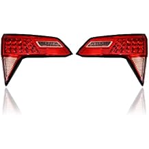 Tail Light Assembly - Compatible/Replacement for 16-18 Honda HR-V - Inner On Liftgate - Pair, Left Driver + Right Passenger Set - 34150T7SA01, 34155T7SA01 - CAPA