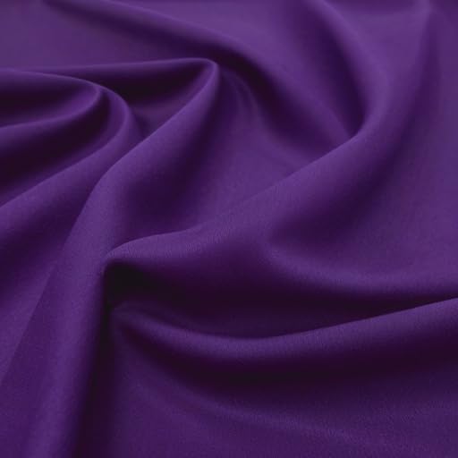 Purple Cotton Jersey Fabric – 150cm (59") Wide, 0.5 Metre Length - Stretch Knit Material – Soft, Breathable & Versatile – Ideal for Clothing, Crafts & DIY Projects — image 1