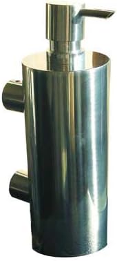 The Washroom - Solid Polished Stainless Steel 500ml Wall Mounted Soap Dispenser