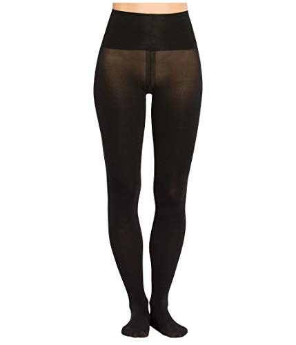 Spanx Tummy Shaping Tights pour femmes collants gainants noirs opaques confortables