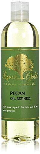 12 Fl.oz Premium Liquid Gold Pecan Oil Pure & Organic Skin Hair Nails Health Care
