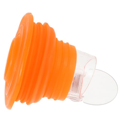 HOMSFOU Silikon-dichtungsring Für Waschmaschinen-ablaufschlauch Dichtungsabdeckung Für Ablaufpumpe Ablaufschlauchadapter Silikon-abflussstopfen Für Kanalisation Schlauchstopfen Für