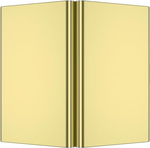 Metal Card Holder Wallet,Ultra Thin Stainless Steel Metal Wallets RFID Blocking Credit Card Wallet Holder for Men & Women (Gold)2