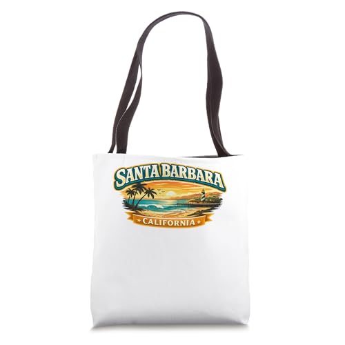 Santa Barbara California shirt Santa Barbara hometown gift Tote Bag
