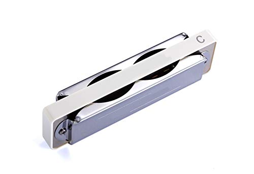 KIRANDIE 10 Trous Diatonic Blues Harmonica Incroyable 20 réglage spécial dans Un Peigne Blanc (Color : Key of F) - Les Beatles, Paul McCartney, John Lennon, RIngo Starr, George Harrison KIRANDIE 10 Trous Diatonic Blues Harmonica Incroyable 20 réglage spécial dans Un Peigne Blanc (Color : Key of F) – Image 4