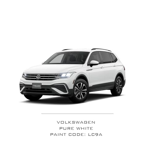 Image of Paint Scratch Fix Exact Touch Up Paint For Volkswagen Pure White LC9A, Car Paint Pen, Auto Marker For Scratches, Fixed Keyed Car And Stone Chips, Manufacturer Exact Color Code Match (VW - Pure White - LC9A)