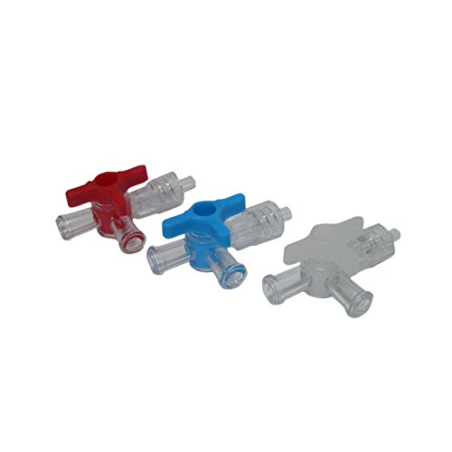 Dispomed Dreiwegehahn Luer-Lock, Infusionsbesteck, Infusionstherapie, weiß, 100 Stück