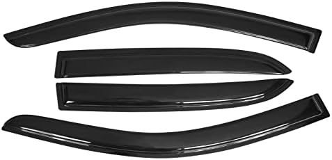 Per Honda F/Jazz 2009 2013 Finestra Vento Deflettore Visiera Pioggia/Sun Guard - Foto 9