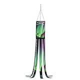 Nordlichter Malerei entzückende Urlaub Außenbeleuchtung: Halloween-Hexe Windsäcke für...