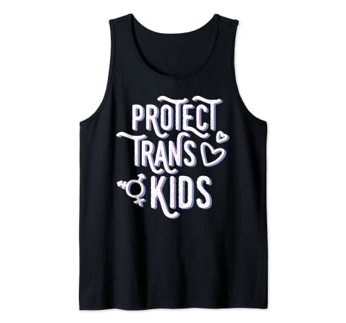 Transgender Awareness Trans Pride Protect Kids T-Shirt Tank Top