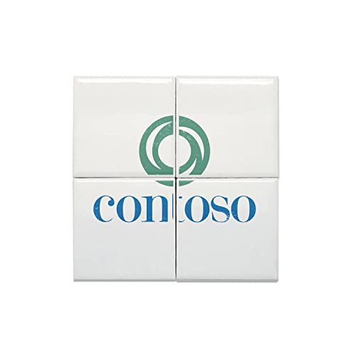 Carreaux céramique Contoso Geek, le cadeau idéal pour un informaticien passionné
