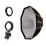Glow ParaSnap 36' Octa New Generation SterlingFibre Softbox with OTA-G1 Flashpoint XPLOR 300 Pro, Godox ML60 Adapter