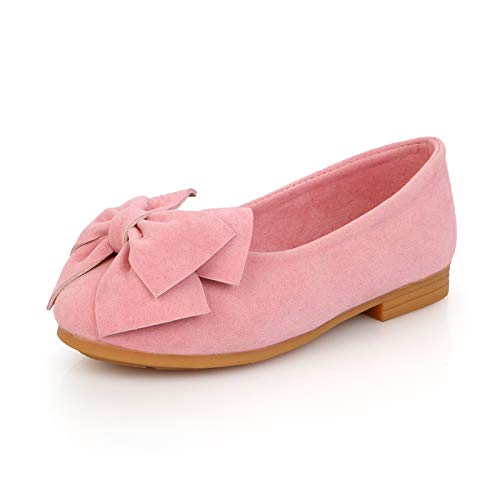 Little Girl's Pink Bow Mary Jane Dress Shoe,Toddler,8M