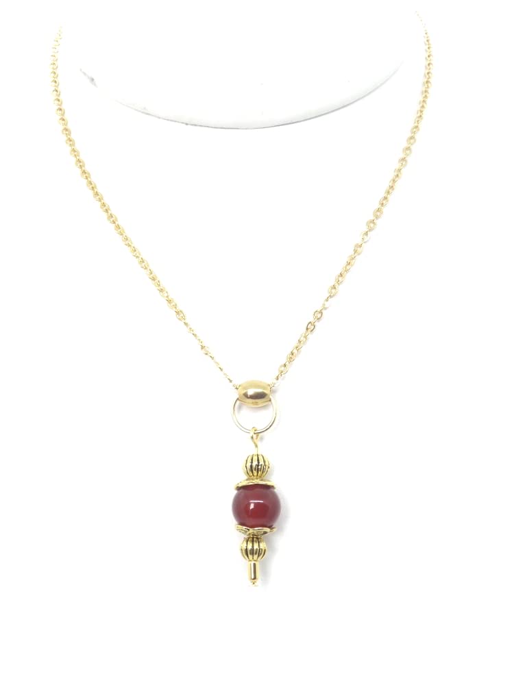Damenschmuckset mit Armband, Halskette und Ohrringen aus Natursteinen