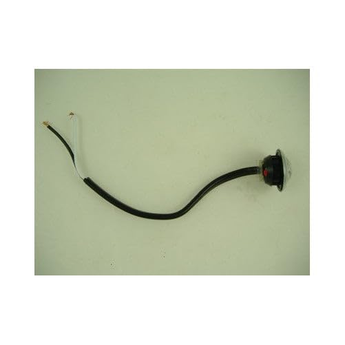 Mini luz marcadora ámbar redonda 3 LED 3/4 pulg miniatura 2