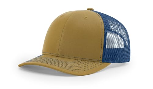 Image of Richardson 112 Trucker Hat - Premium Blank Baseball Cap, Adjustable Snapback Hat - Structured Six Panel Richardson Blank Hats