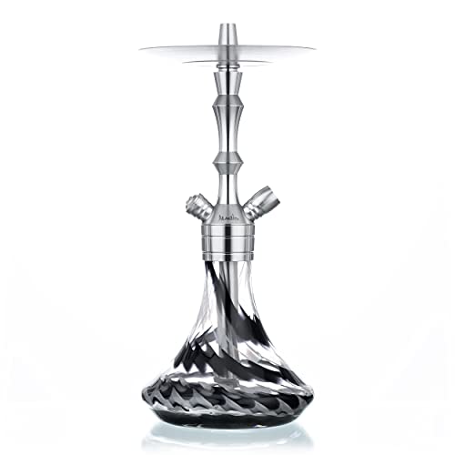 Shisha Komplettset mit Aladin Shisha MVP 360 - Black Stripes – Bild 4
