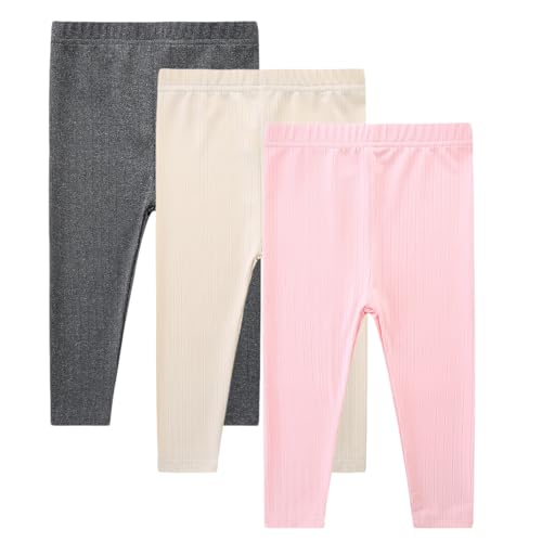 10 Best Infant Ribbed Leggings That Are Both Cozy and Cute 6 3 Pack Toddler Girls Leggings Set