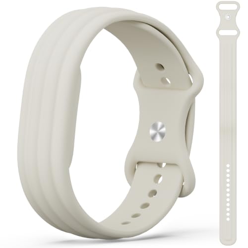 Hexasider Silicone Strap Compatible with Google Fitbit Air Band