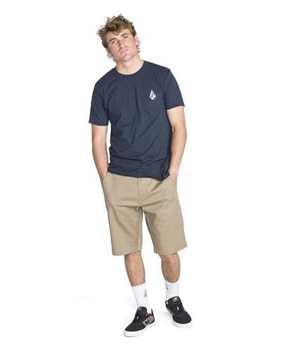 Image of Volcom Men's Vmonty Stretch 22 Chino Shorts - Casual Everyday Wear, Relaxed Fit