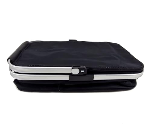 24L Einkaufskorb Groß Isolierkorb Kühlkorb Kühltasche Picknickkorb Thermotasche Kühltasche Thermo Tasche Kühlbox Einkaufskörbe (Schwarz)