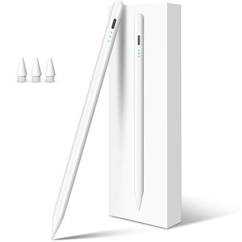 Stylus Pen for iPad Pencil 10th Generation, 3X Fast Charge Apple Pencil with Palm Rejection & Tilt...