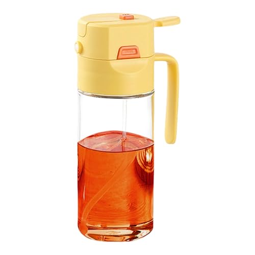 Rocíe y vierta el dispensador de aceite de oliva - Botella dispensadora de aceite de oliva | Botella dispensadora rociadora de aceite | Salpicaduras de aceite de vidrio, botella dispensadora de aceite