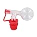Fackelmann à alcool, Boule Dosage d'alcool, bec pour Bouteille, bouchon doseur, Bola para dosificación de Alcohol, Boquilla Botella, tapón dosificador de 2,5 cl, Plástico, Rojo y Transparente