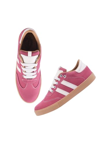 Image of Shoetopia Women's Casual Sneakers || Stylish Lace-Up Sports Shoes with Comfortable Sole || Lightweight Daily Footwear Walking & Running Shoes