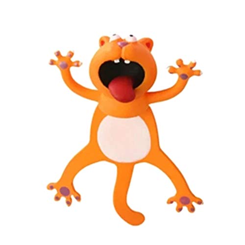 Younge Funny Bookmark grappige dierenbladwijzer, voor meer plezier bij het lezen, 3D-stereo-cartoons - Image 3