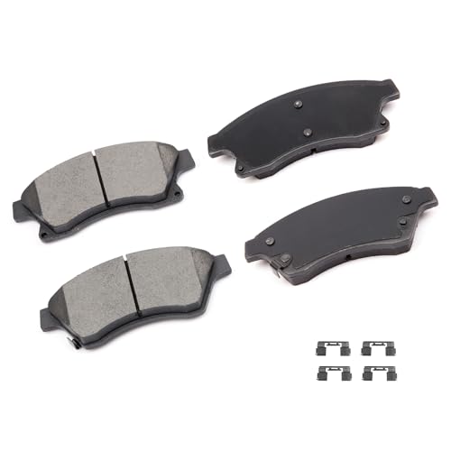 cciyu D1522 Front Ceramic Brake Pads Kits 4pcs fit For 2011-2015 For Chevrolet Cruze,2016 For Chevrolet Cruze Limited,2012-2017 For Chevrolet Sonic
