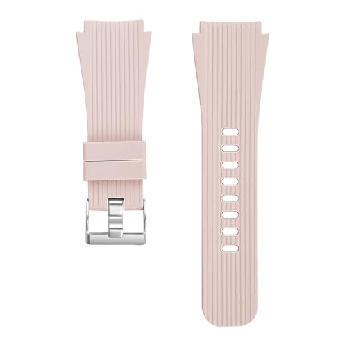 YGUK0J Correa de Silicona Compatible con Samsung Galaxy Watch 3 45mm Smartwatch Correas Oficiales Accesorios Compatible con Galaxy Watch 46mm Gear S3 22mm(Apricot,Gear S3)