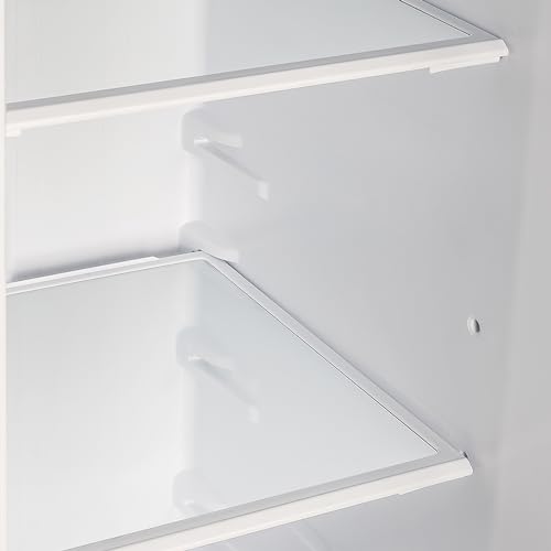 Forno C-FFRBI1805-33WHT Salerno 37-Inch Side-By-Side Refrigerator - 15.6 Cu.Ft. Stainless Steel Refrigerator For Kitchen With Led Touch Control, Fast Cool, Fast Freeze & Spill-Proof Shelves With Swing Door, White thumb #7