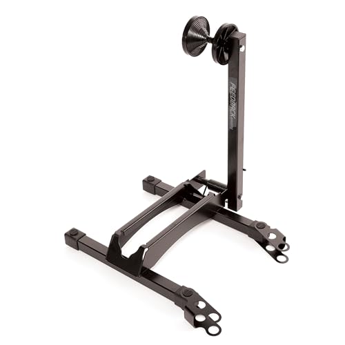 Feedback Sports | Rakk Bike Storage Rack | Freestanding Floor Bicycle Stand | Black