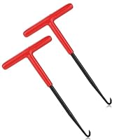 Giantree Federhaken, 2 Stück Motorrad Federspanner Federzieher T Haken Federzieher Metall Federzug Haken 16x8 Cm Montagehaken Für Roller Motorrad Moped Fahrrad Auspuffrohr Federinstallation 16 x 8 cm