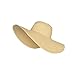 WITHMOONS Straw Hats for Women Floppy Sun Beige Hats Beach Wide Brim Oversized UPF 50 with Strap Summer Roll Up SZ90045 (Beige)