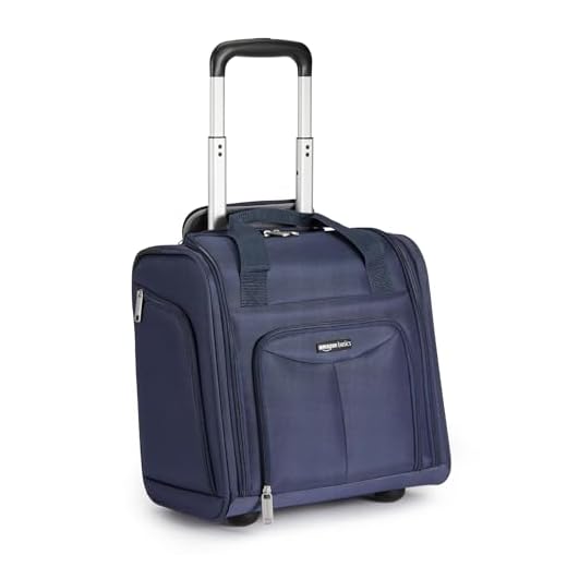 Navy Amazon Basics Underseat Carry-On Luggage