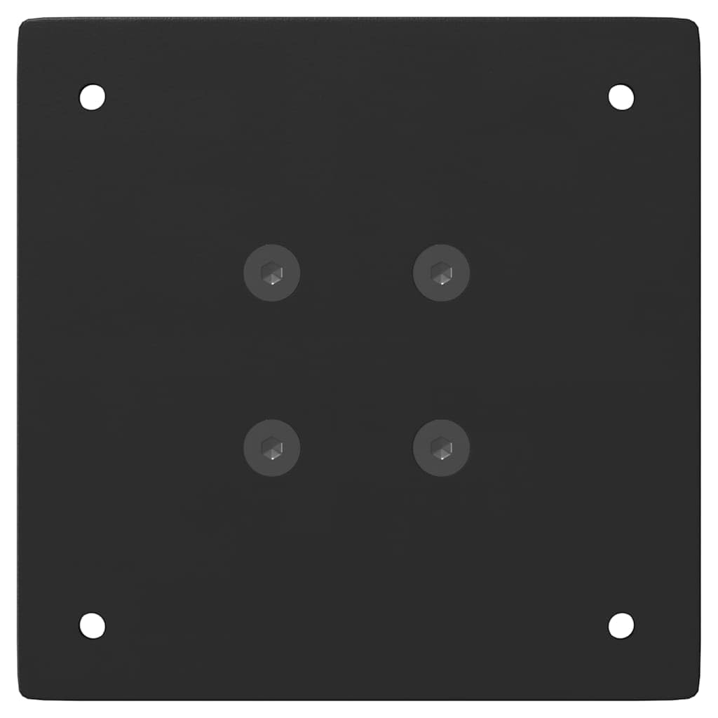Gambe per Tavolo consolle 4 pz Nere 72 cm in Acciaio,Mobili,Accessori per tavoli,Gambe per tavoli,5.98 kg -4012492