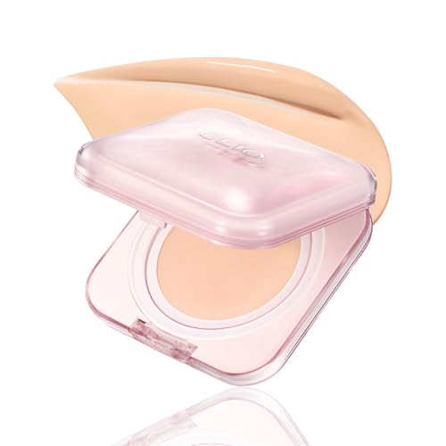 CLIO Kill Cover Mesh Glow Essential Cushion Foundation, Buildable Ultra-Fit Coverage with Glow Finish, Long-Lasting Hydration, Flawless Natural Cover for Radiant Skin, Korean Foundation (23N GINGER)