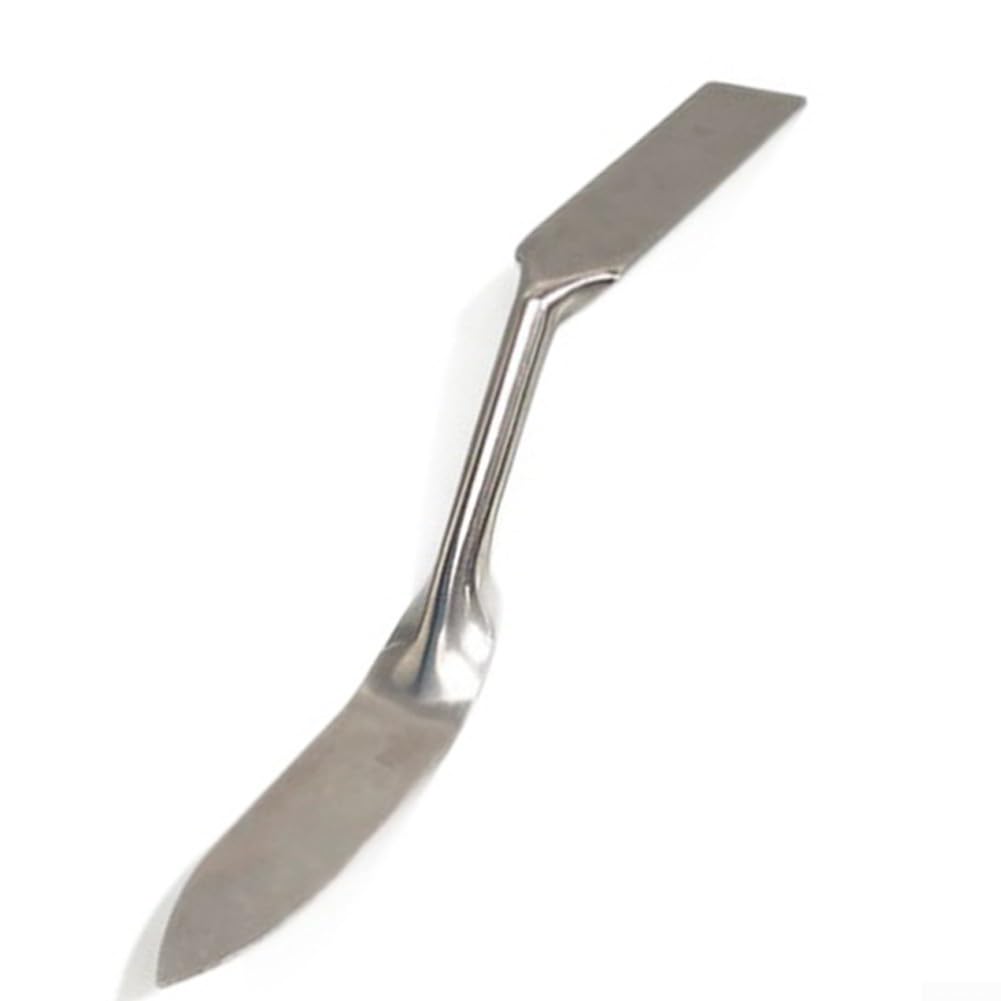 Stainless Steel Double Headed Plastering Trowel For Repairing, Margin Trowe With Ergonomic Design For Seams, Cleaning Glue And Finishing Caulking